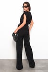 Siyah Basic Yelek Pantolon Takım Sh241