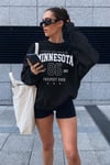 Siyah Baskılı Kadın Sweatshirt SH128