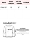 Siyah Çizgili Oversize Marin Kazak SH101