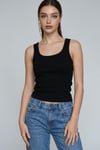 Siyah Ribana Basıc Body SH369