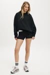 Siyah Uzun Kollu Basic Kadın Sweatshirt SH278