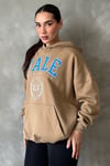 Vizon Oversize Kapüşonlu Kadın Sweatshirt SH129