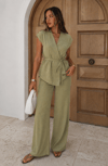 Yeşil Basic Yelek Pantolon Takım Sh241