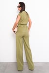 Yeşil Basic Yelek Pantolon Takım Sh241