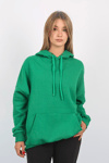 Yeşil Oversize Kapüşonlu Sweatshirt SH114