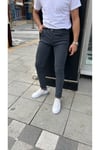 Erkek Füme Slim Fit Likralı Jean Pantolon