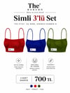 3 lü set bra