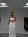 Beyaz Candy Askısız Crop 