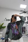 Oversize Feel Life Shit Sweatshirt