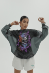 Oversize Feel Life Shit Sweatshirt