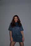 Özel Tasarım Simli  Glitter T-Shirt