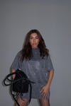 Özel Tasarım Simli  Glitter T-Shirt