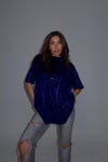 Özel Tasarım Simli  Glitter T-Shirt