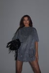 Özel Tasarım Simli  Glitter T-Shirt