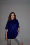 Özel Tasarım Simli  Glitter T-Shirt