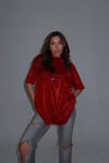 Özel Tasarım Simli  Glitter T-Shirt