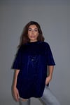 Özel Tasarım Simli  Glitter T-Shirt