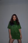 Özel Tasarım Simli  Glitter T-Shirt