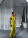 Safety Yellow Degaje Yaka Bluz