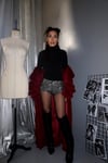 Sequin Shorts Outfit ( Payetli Şort)