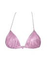 Simli Kalp Detay Bralet