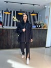 Büyük Beden 2 li fiyonk ve fermuar detaylı takım