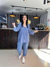Büyük Beden 2 li pamuk viskon takım