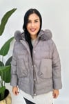 Büyük Beden -20 bomb mont