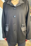 Büyük Beden Blazer Ceket - Siyah
