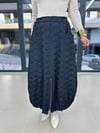Büyük Beden Tam boy kapitone Tasarım etek