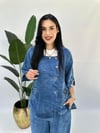 Büyük Beden tencel kot ceket bluz