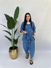 Büyük Beden tencel kot ceket bluz