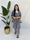 Büyük Beden tencel kot ceket bluz