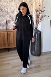 DİK YAKA ŞERİT VE TAŞLI 4 MEVSİMLİK TAKIM