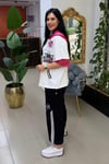 FUŞYA FİLE DETAYLI TASARIM TAKIM