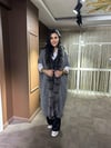 Naturel yün maxi tasarım