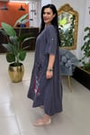 TENCEL KOT BÜYÜK BEDEN ELBİSE
