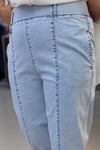 TENCEL LİKRALI BÜYÜK BEDEN JEAN KAPRİ