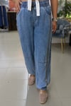 TENCEL TAŞLI BÜYÜK BEDEN PANTOLON