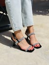 PM LOVVE K1019 36-40 TAŞLI TOPUKLU SANDALET