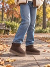 SH POFFY 21-35  DÜZ UGG BOT
