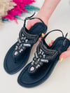 YS FOLDEN 36-40 TAŞLI SANDALET