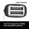 Morphy RichardsMorphy Richards Hive 2 Dilim/ 2 Bölme Ekmek Kızartma Makinesi SiyahMR-THS