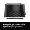 Morphy RichardsMorphy Richards Hive 2 Dilim/ 2 Bölme Ekmek Kızartma Makinesi SiyahMR-THS