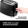 Morphy RichardsMorphy Richards Hive 2 Dilim/ 2 Bölme Ekmek Kızartma Makinesi SiyahMR-THS