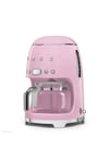 50's Retro Style Pembe Filtre Kahve Makinesi Dcf02pkeu