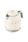 50's Style Klf05creu Retro Mini Kettle Krem