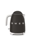 50'S Style Retro MAT Siyah Kettle