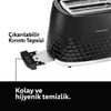 Morphy RichardsMorphy Richards Hive 2 Dilim/ 2 Bölme Ekmek Kızartma Makinesi SiyahMR-THS