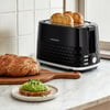 Morphy RichardsMorphy Richards Hive 2 Dilim/ 2 Bölme Ekmek Kızartma Makinesi SiyahMR-THS